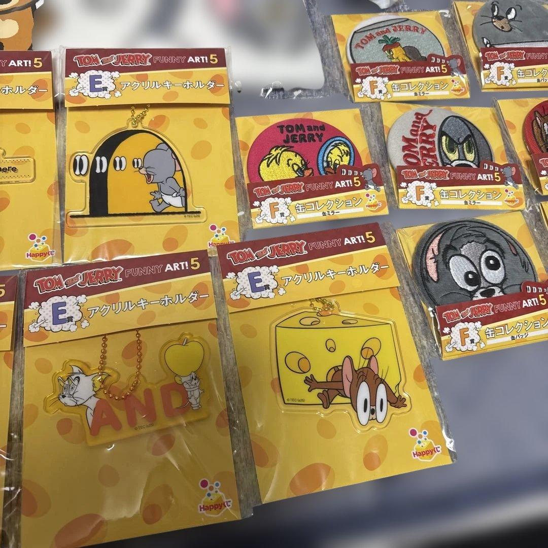 Happyくじ トムとジェリー ファニーアート5 被りなし 30点まとめ売り