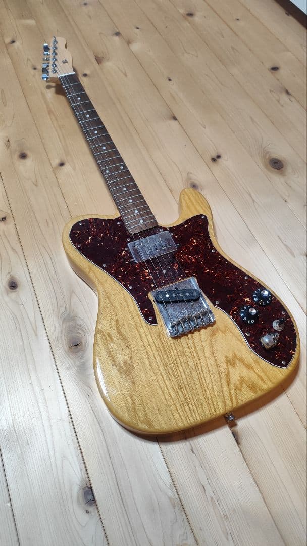 個人製作　アベフトシ風　テレキャスターカスタム　髑髏ノブ　【価格応談可能】