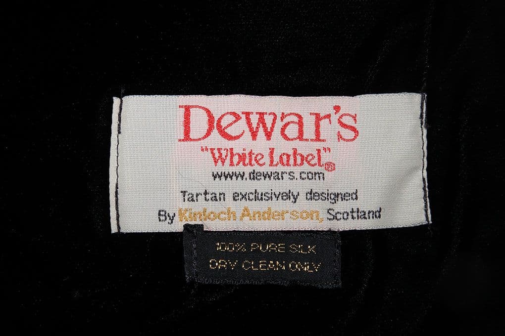 デュワーズホワイトラベル シルクマフラー