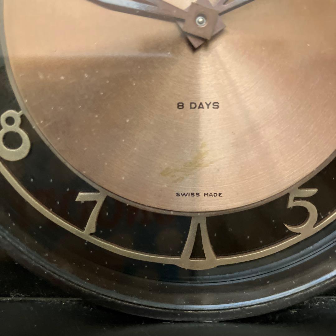 LECOULTRE ルクルト　置時計　アンティーク　ヴィンテージ　骨董　スイス製