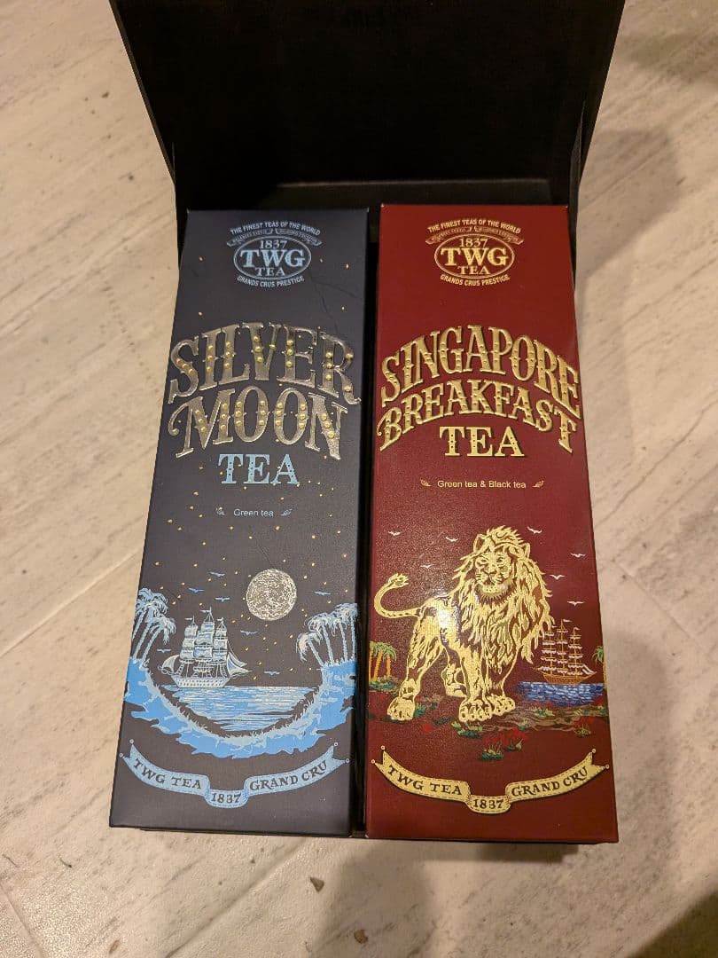 TWG シンガポールブレックファースト & シルバームーン 紅茶セット