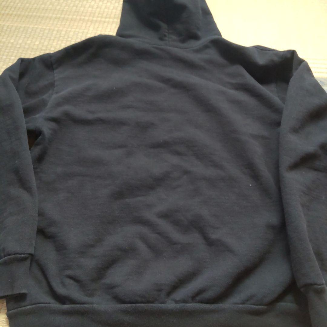 ロサンゼルスアパレル パーカー ブラック 14オンス スウェット