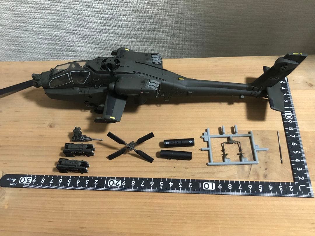 米陸軍　AH-64D プラモデル