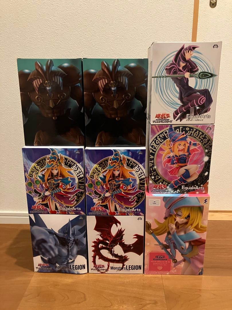 【早い者勝ち】遊戯王デュエルモンスターズ エクゾディアなどフィギュア9体セット