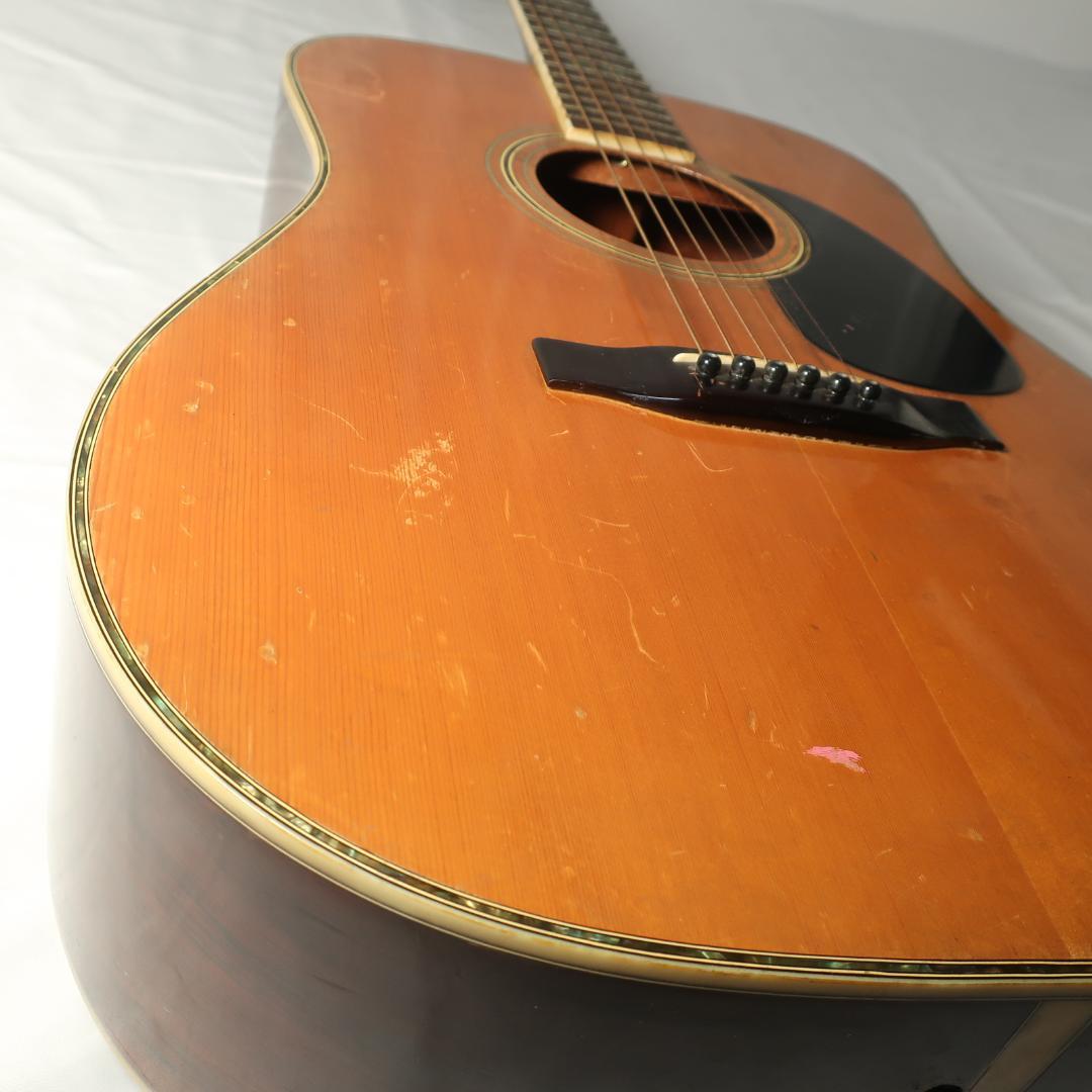 Morris W-40 ハードケース付 縦ロゴ 装飾インレイ 3ピースバック