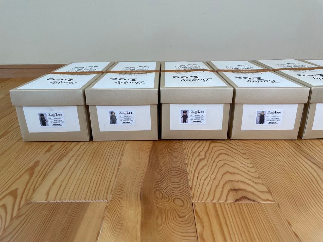 希少 レア BuddyLee バディーリー 人形 復刻 第1弾 フルセット 美品