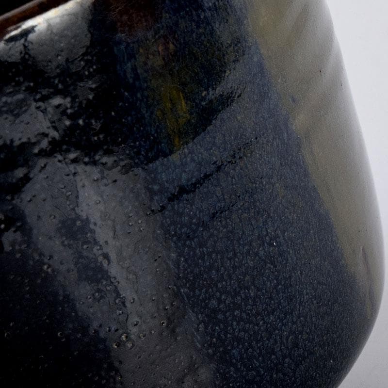 茶道具　高取焼　筒茶碗　時代箱　Z　8436