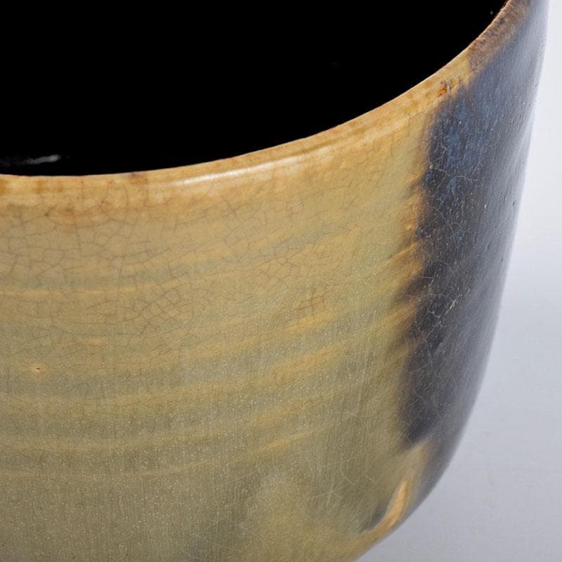 茶道具　高取焼　筒茶碗　時代箱　Z　8436