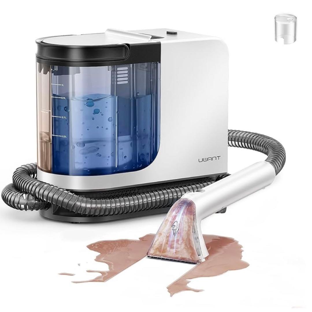 リンサークリーナー 強力モーター搭載 カーペットクリーナー 18000Pa