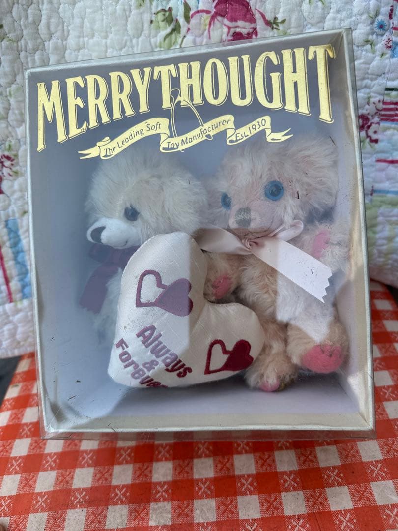 Merrythought ビンテージぬいぐるみ 2体セット