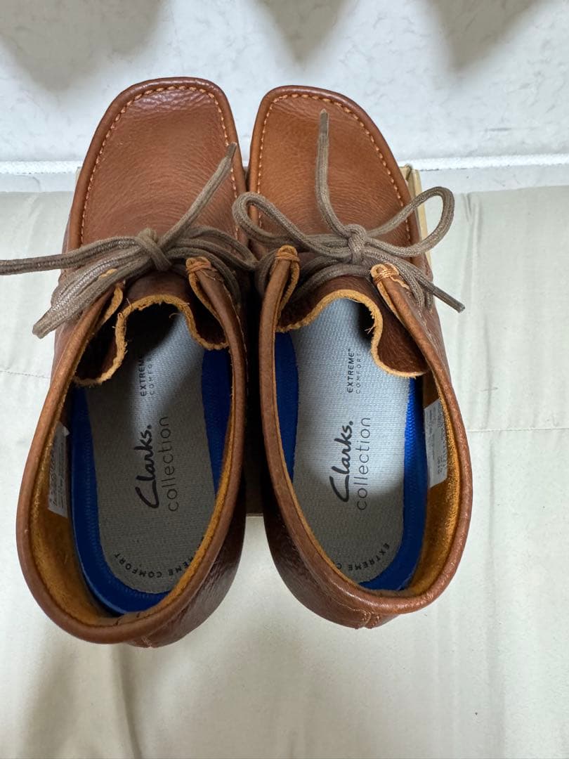 【新品未使用】クラークス シェイカーブーツ ブラウンレザー