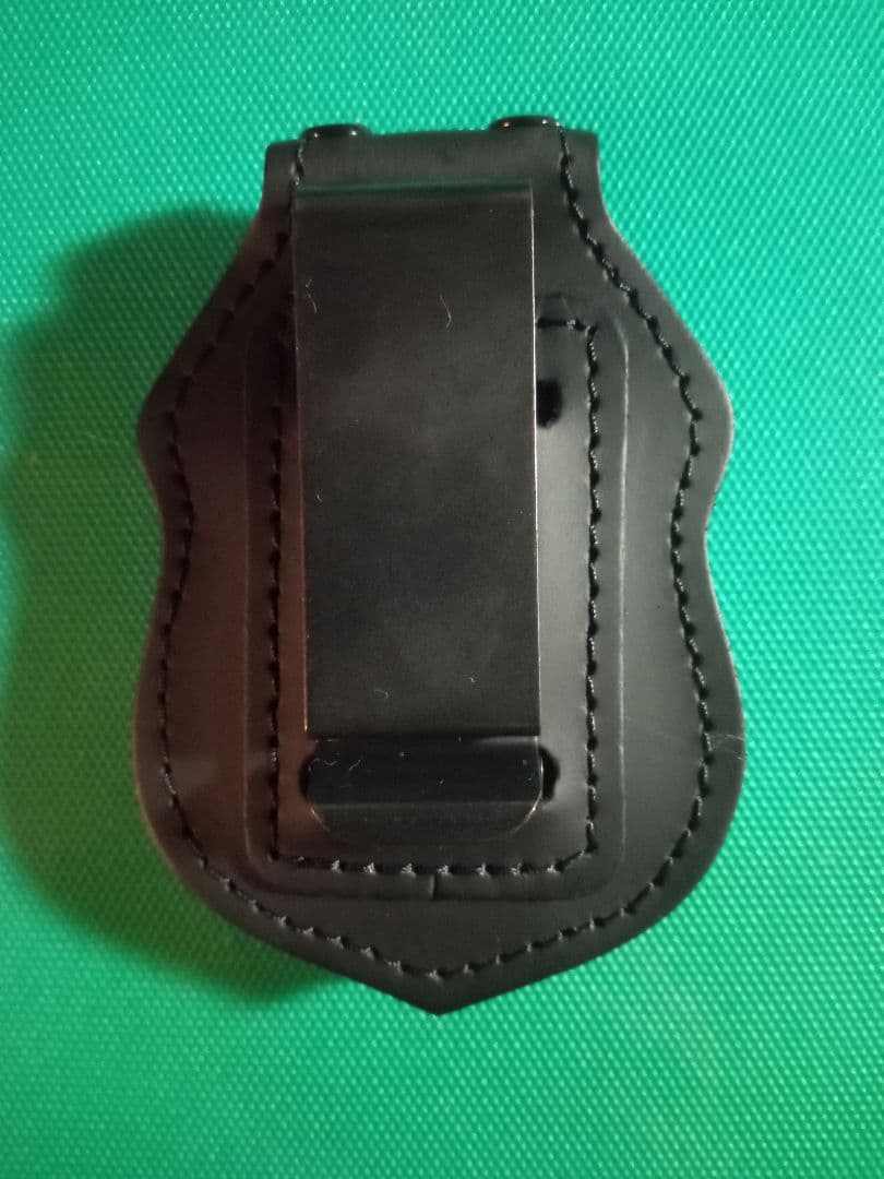 シークレットサービス特別捜査官ポリスバッジ クリップボルダー　ネックチェーン付き