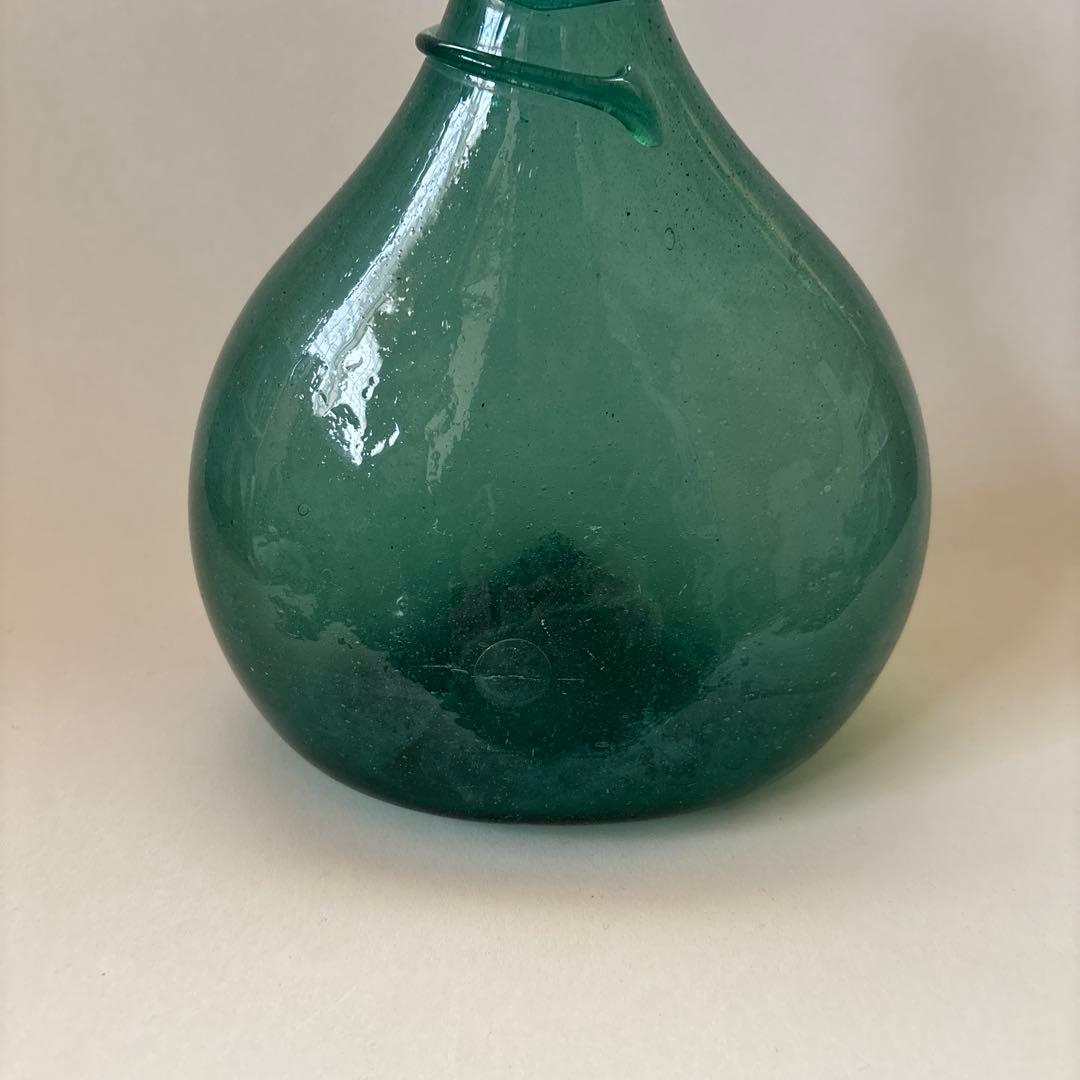 イラン　17世紀〜18世紀　酒瓶　ガラス　民藝　骨董　アンティーク