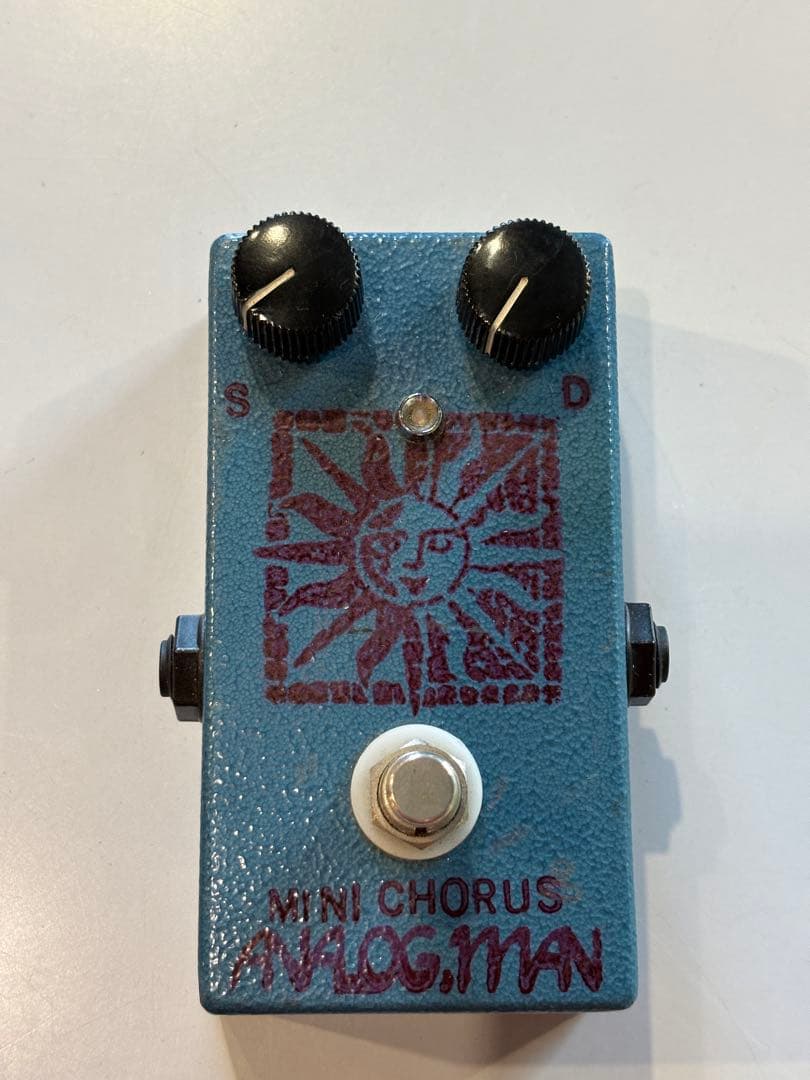 ギター analogman mini chorus