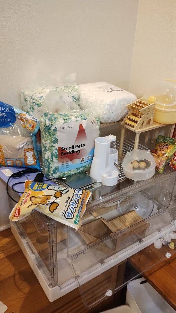 小動物用飼育セット　ハムスター
