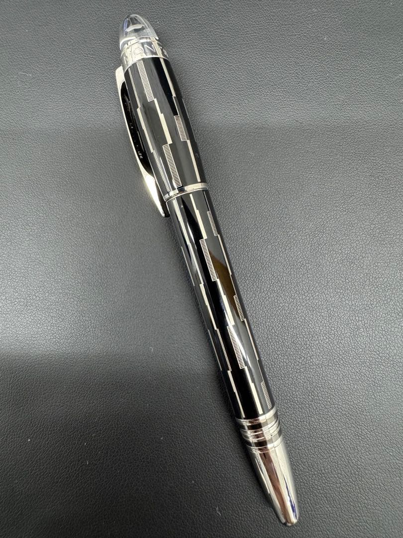 【美品】モンブラン ファインライナー ブラックミステリー　ネーム入り本体のみ