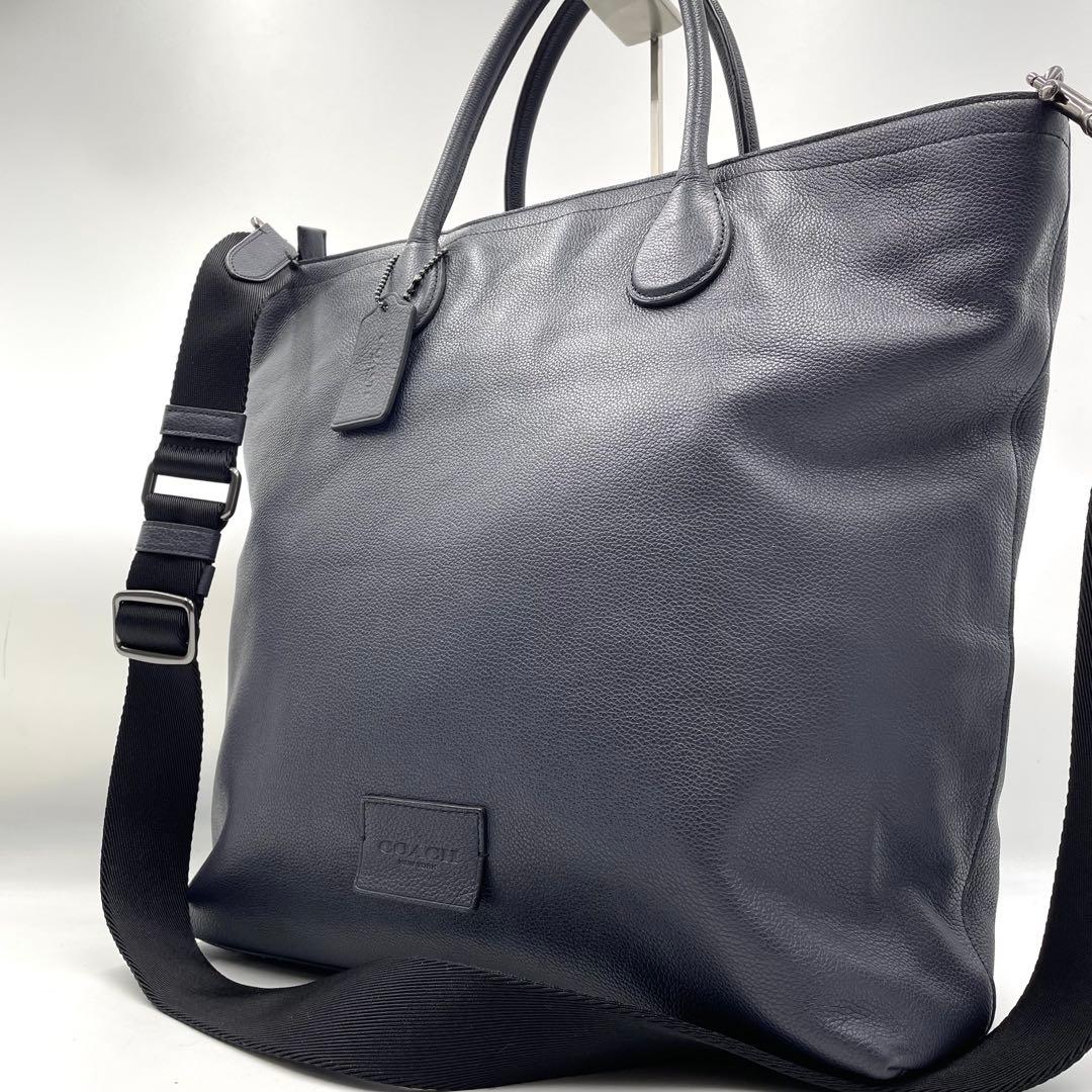 【希少・極美品】コーチ　トートバッグ　マーサー　リファインドペブルドレザー