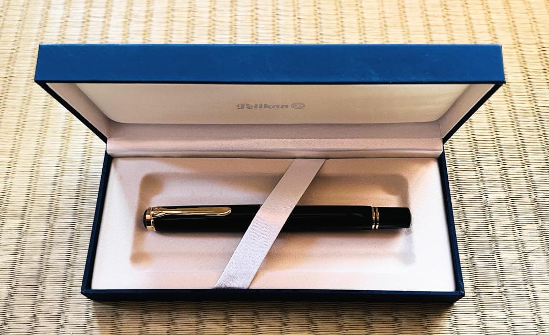 ペリカン 万年筆 M800 18K M専用ケース付き 美品