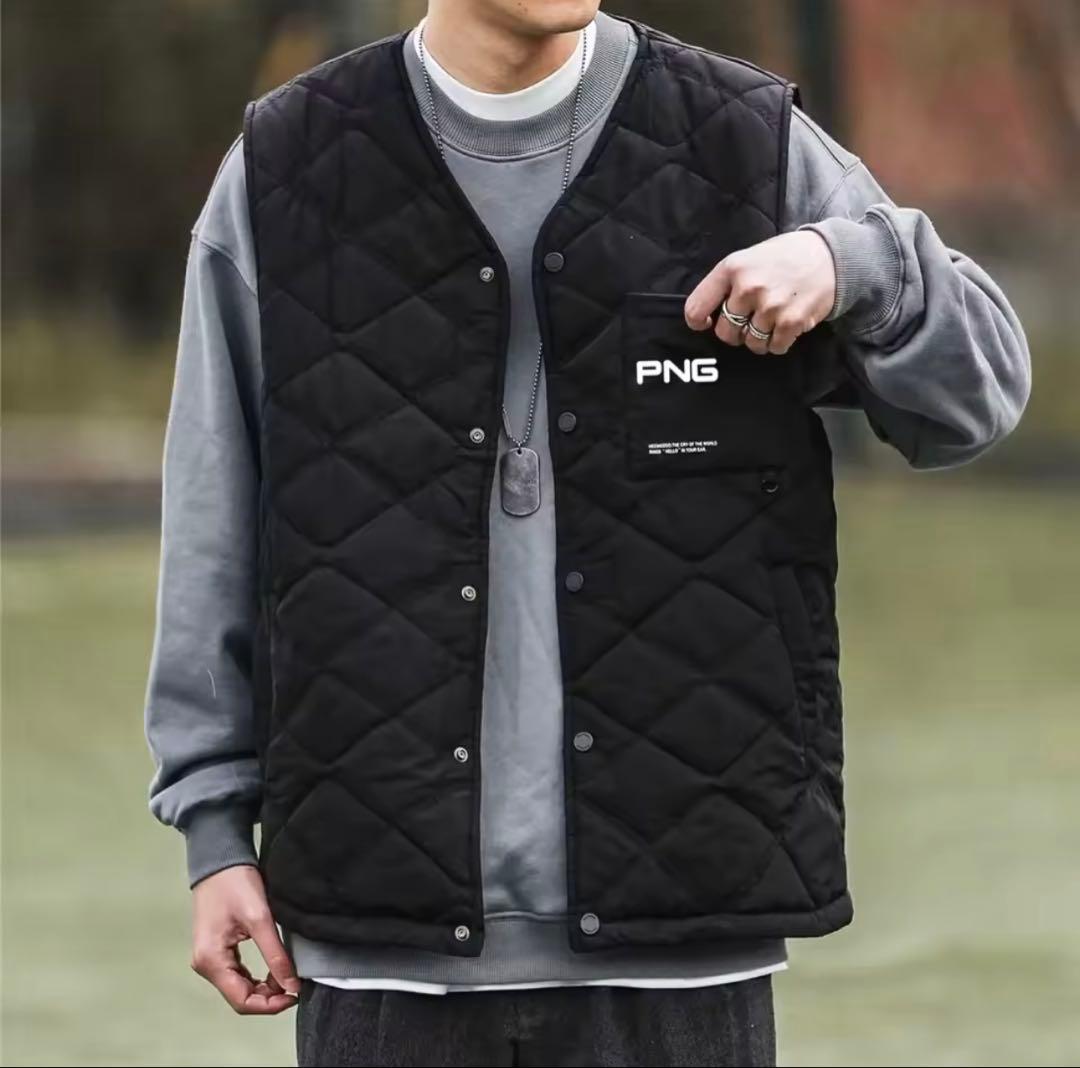 ラスト一個　PING ユニセックス　ダウンベスト