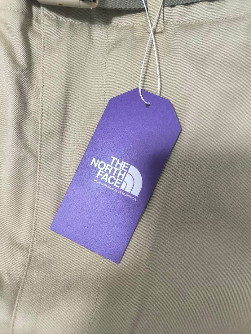 新品 ノースフェイス パープルレーベル チノストレートフィルールドパンツ 34