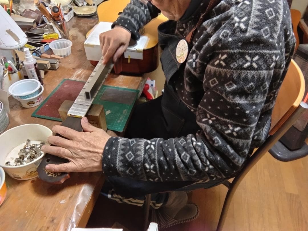 ❤️弦高調整済「Aria アリア 211-N 」＋ケース ('▽')★ナット幅広