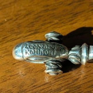 Leonard Kamhout シルクリンクブレスレット