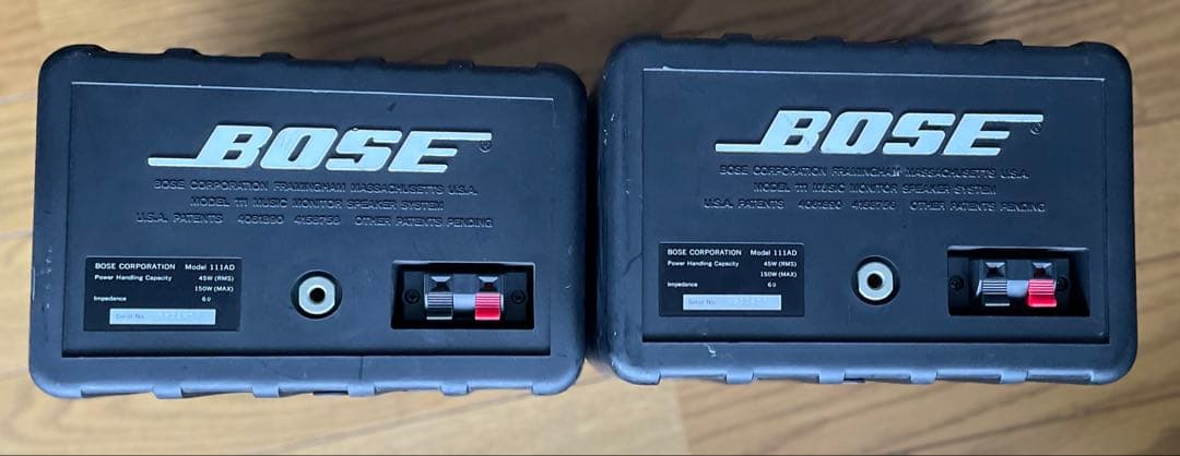 BOSE　ボーズ　model 111AD　スピーカー　2個セット