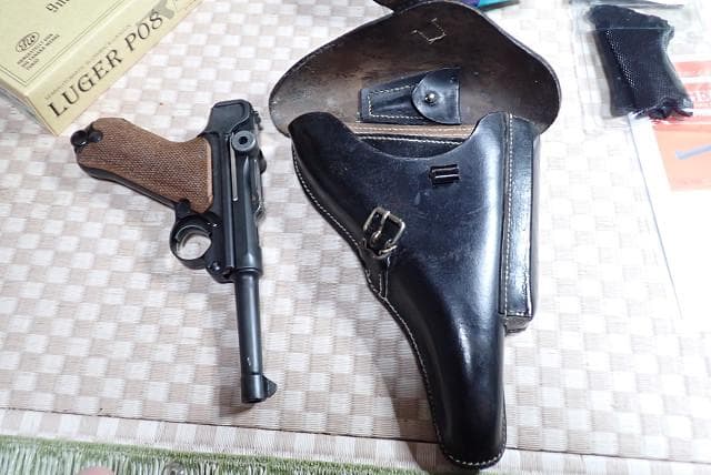 【希少美品！】タナカ ルガーP08 4インチ HW ガスブロほか 早い者勝ち！