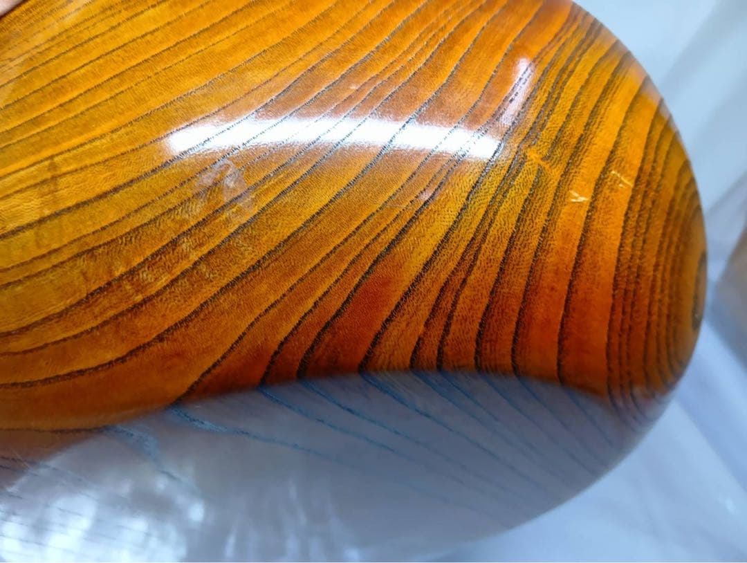 くりぬき鉢　麺捏鉢　盛り鉢　29.5cm 菓子盆　菓子皿　木製　鉢　皿