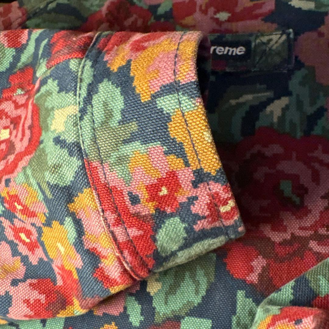 supreme Leather Collar Work Jacket Sサイズ