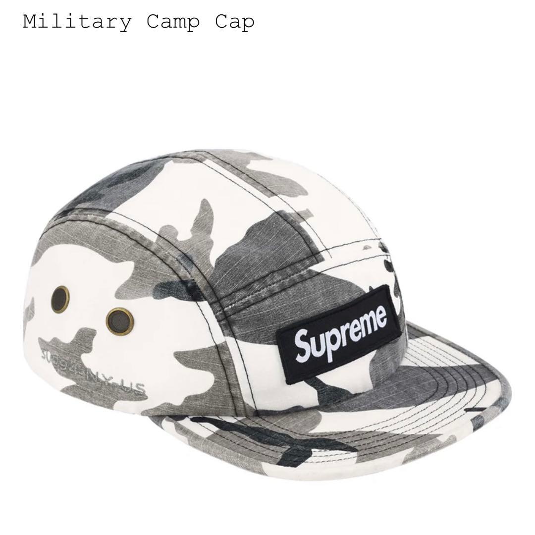 新品25FW supremeMilitaly camp cap正規品 送料無料