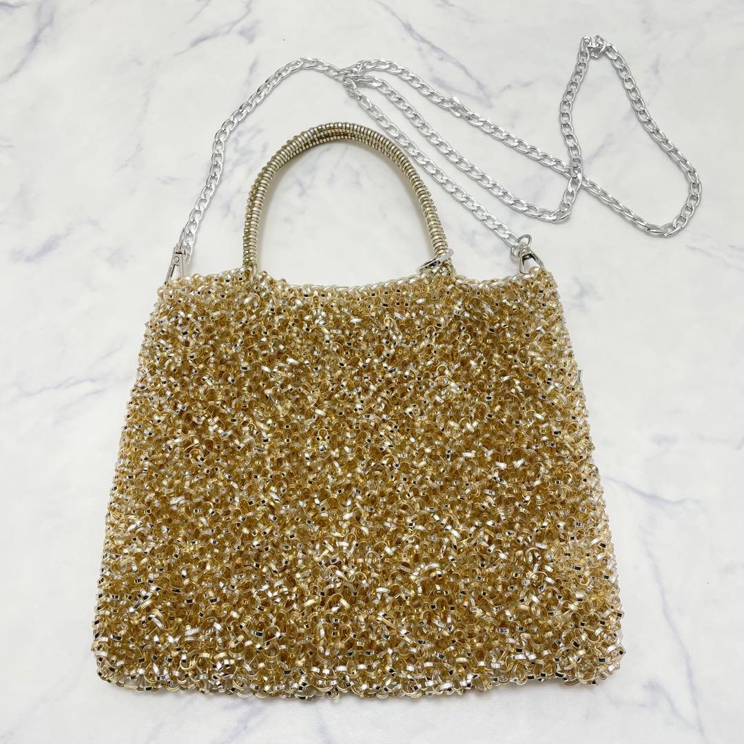 アンテプリマ　スタンダード　スクエア　ミディアム　シルバーゴールド