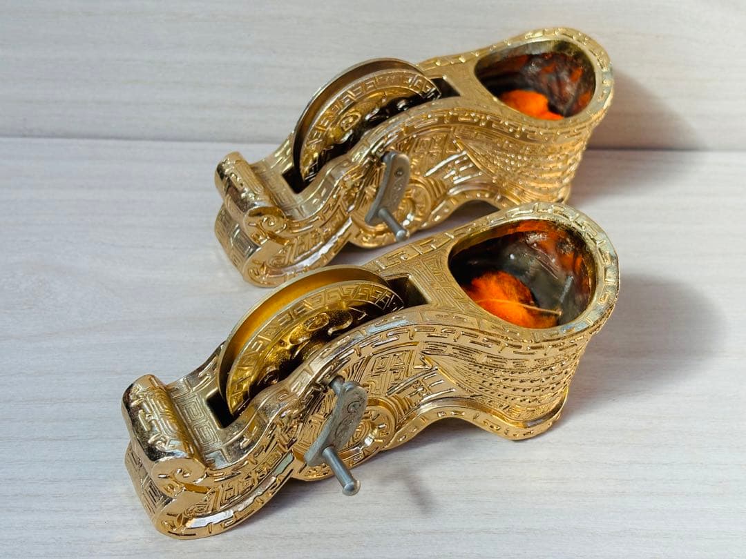 墨壺　装飾墨壺　ミニチュア　西洋墨壺　墨壷　墨坪　すみつぼ　大工道具　鉄製