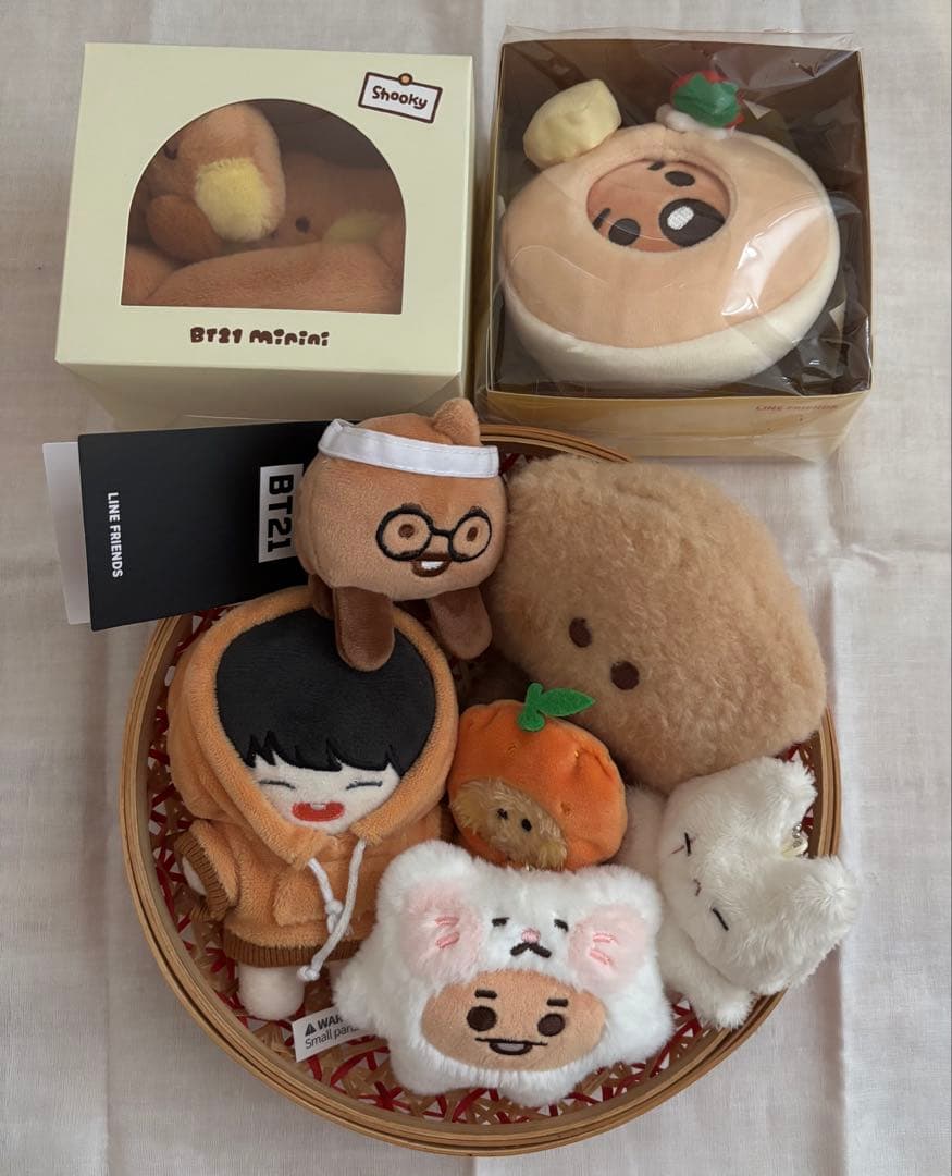 最終値下げBTS SUGA shooky ぬいぐるみ 8点まとめ売り(画像追加)