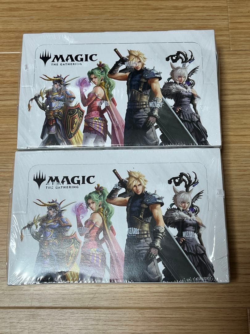 【未開封】MTG × FF ファイナルファンタジー　プレイブースター　2BOX