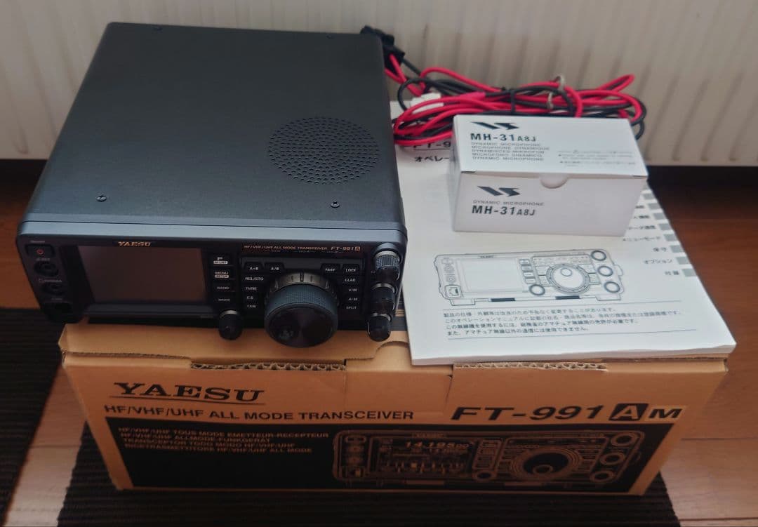 出品9/2夜まで　中古美品 YAESU FT-991AM 動作確認済