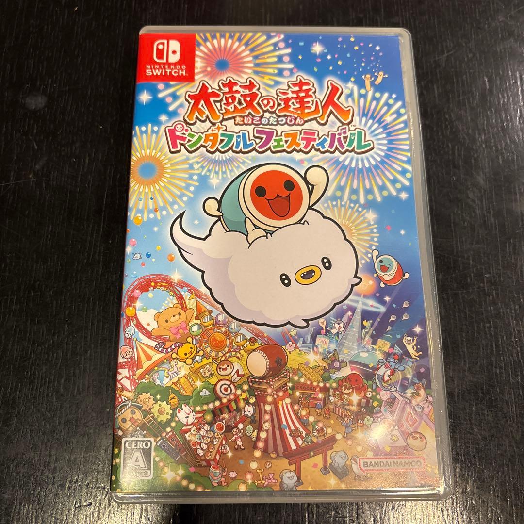 ニンテンドースイッチ 太鼓の達人ドンダフルフェスティバル＋太鼓とバチ