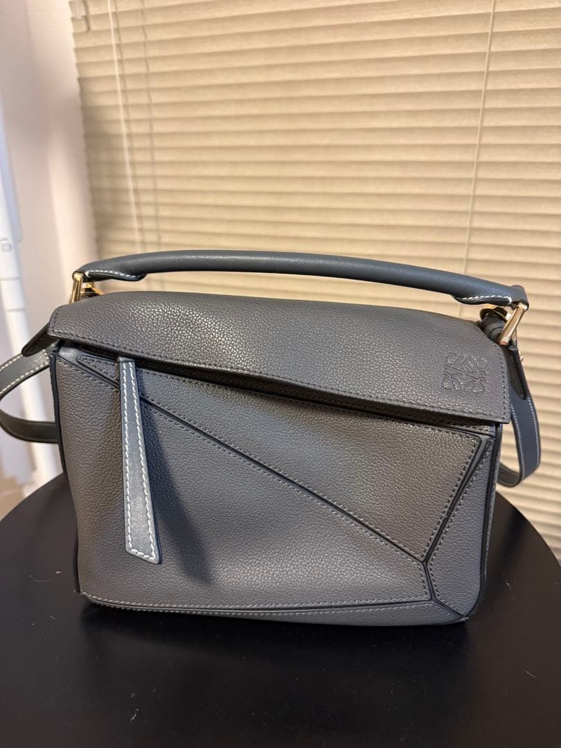 グレー ミニショルダーバッグ