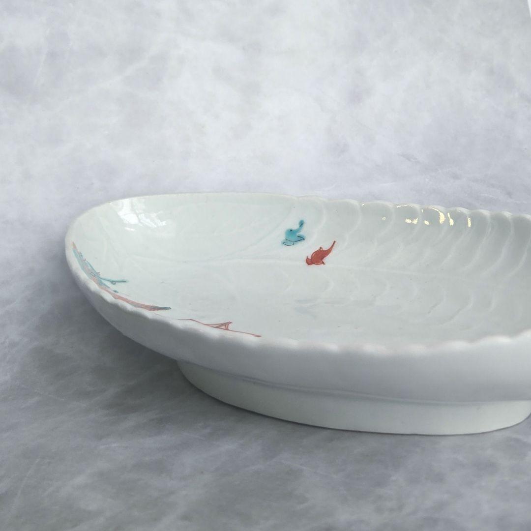 古伊万里　藤　色絵皿　江戸時代　染付　江戸　骨董　金直し　金継ぎ　アンティーク