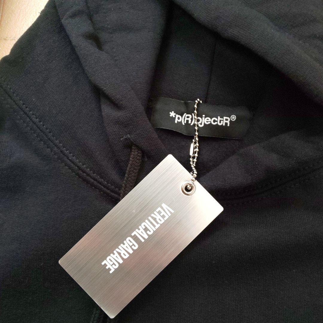 p(R)ojectR プロジェクトアール ブラック パーカー Sサイズ