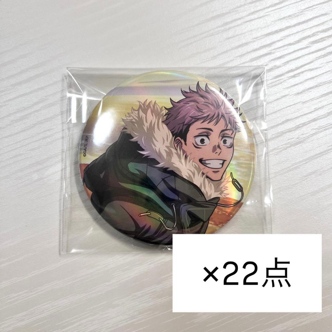 呪術廻戦展 後期 虎杖悠仁 海辺 缶バッジ ×22点