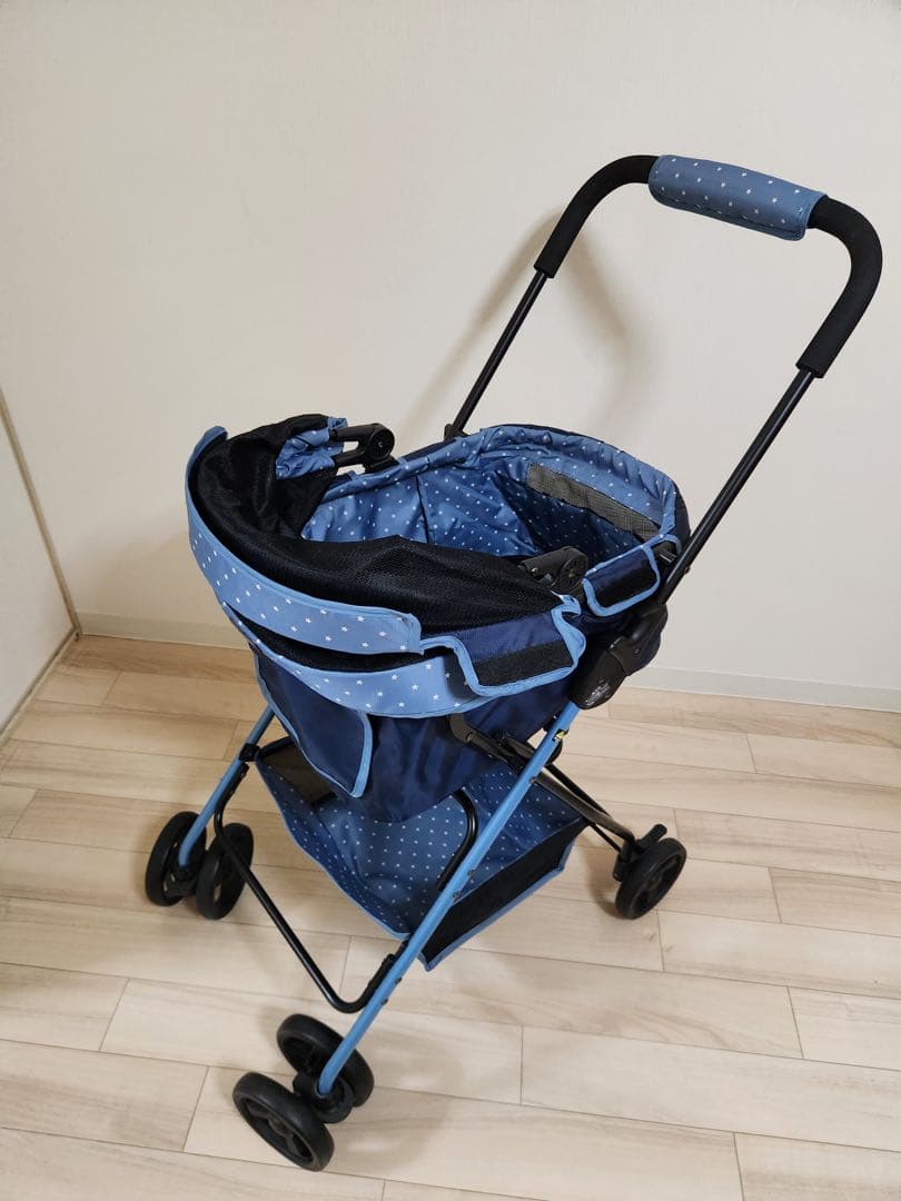 リッチェル ペットカート エルフィ ブルー美品