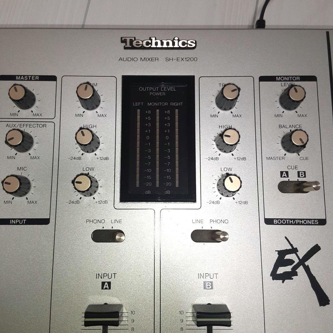 Technics SH-EX1200 DJミキサー オーディオミキサー