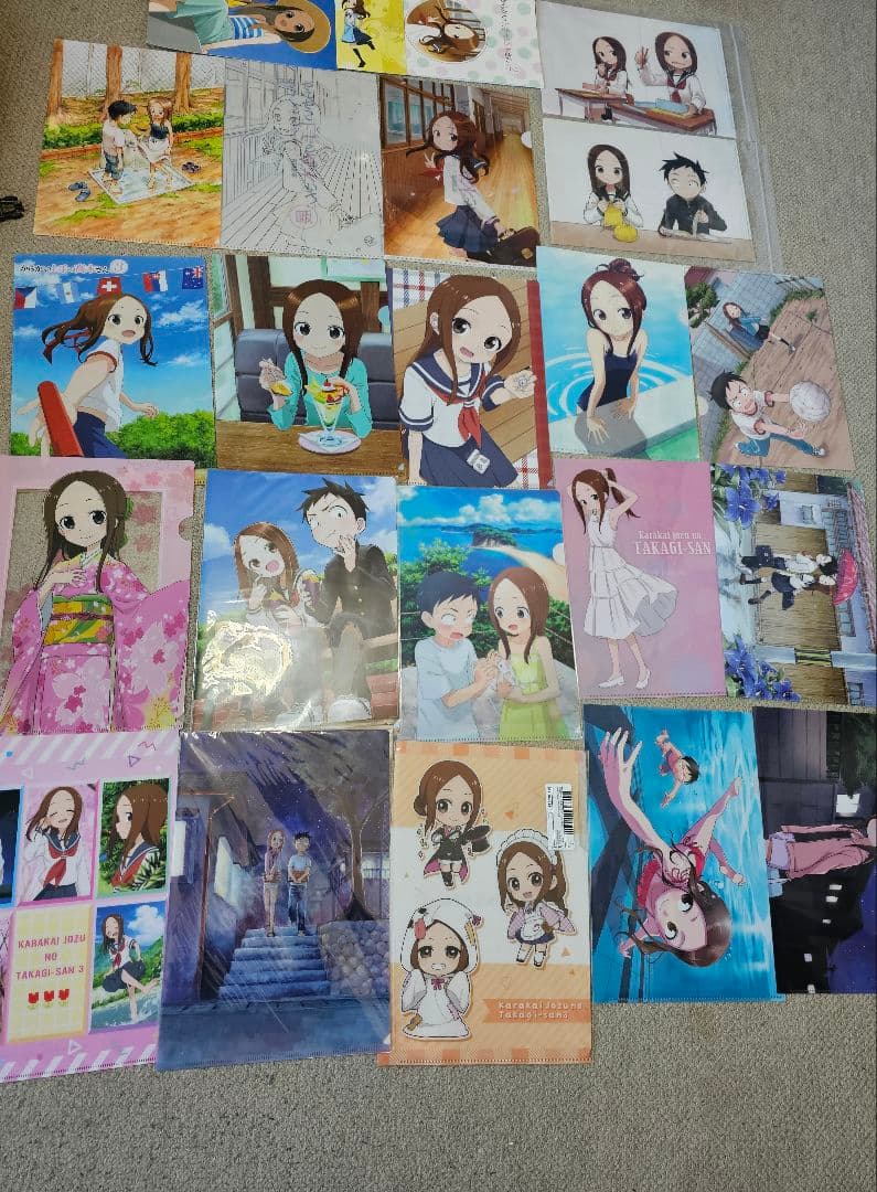 からかい上手の高木さん　クリアファイル　大多数