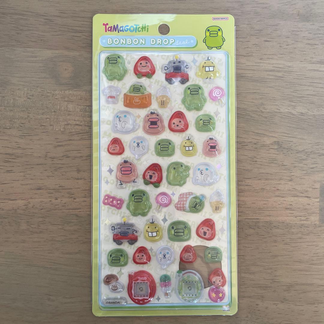 ボンボンドロップシール　たまごっち ４種