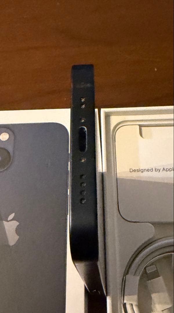 Apple iPhone 13 mini ミッドナイト 本体 充電ケーブル付