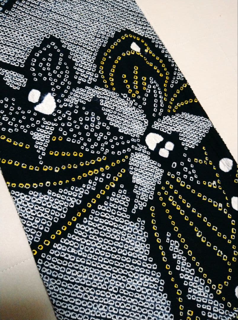 有松鳴海絞り　浴衣