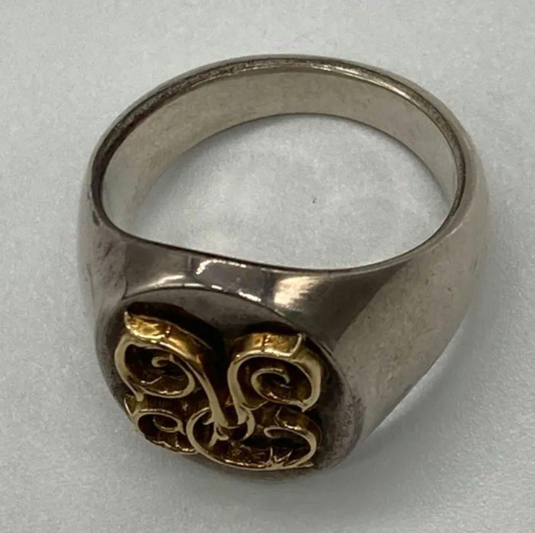 PEANUTS&CO. Signet リング 925 K18 size21号