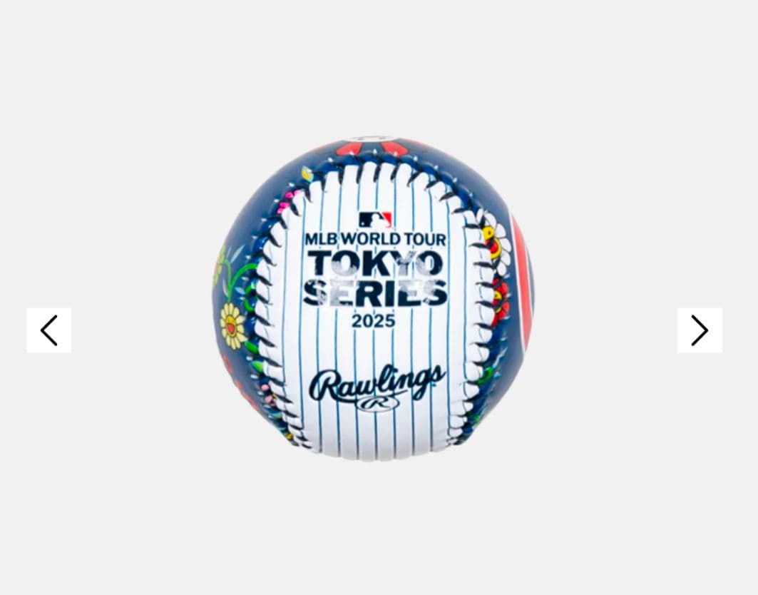 MLB TOKYO SERIES ドジャース カブス レプリカボール 2点セット