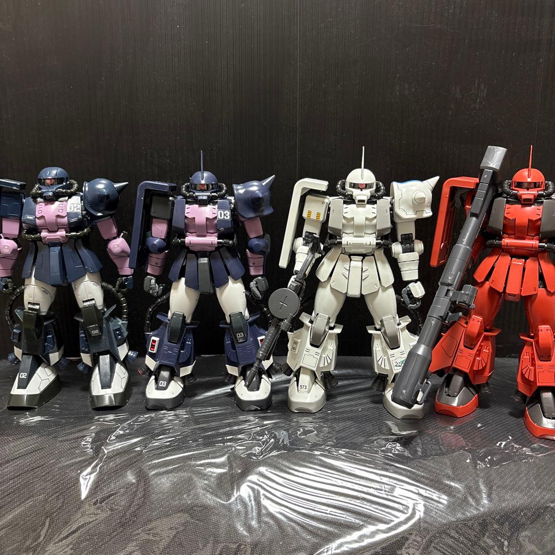 b*b様 MG 専用ザク4機セット